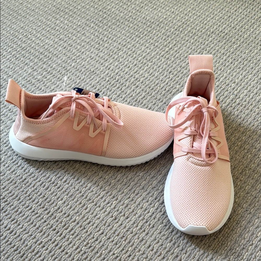 Adidas Pink Sneakers with Knit Upper and Rubber Soles - Picture 3 of 7